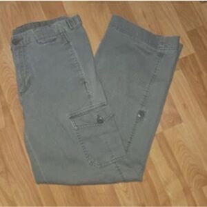 Gander Mountain Olive Green Boot Cut Flare Pants